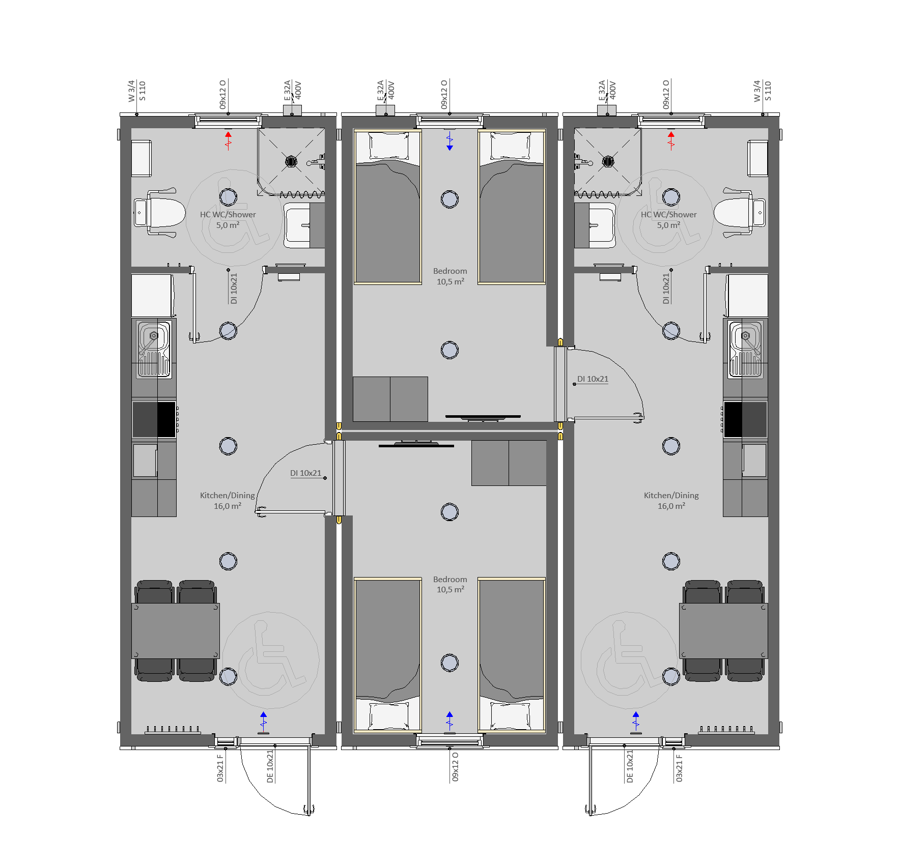 EV3HC PIC 2D Plan